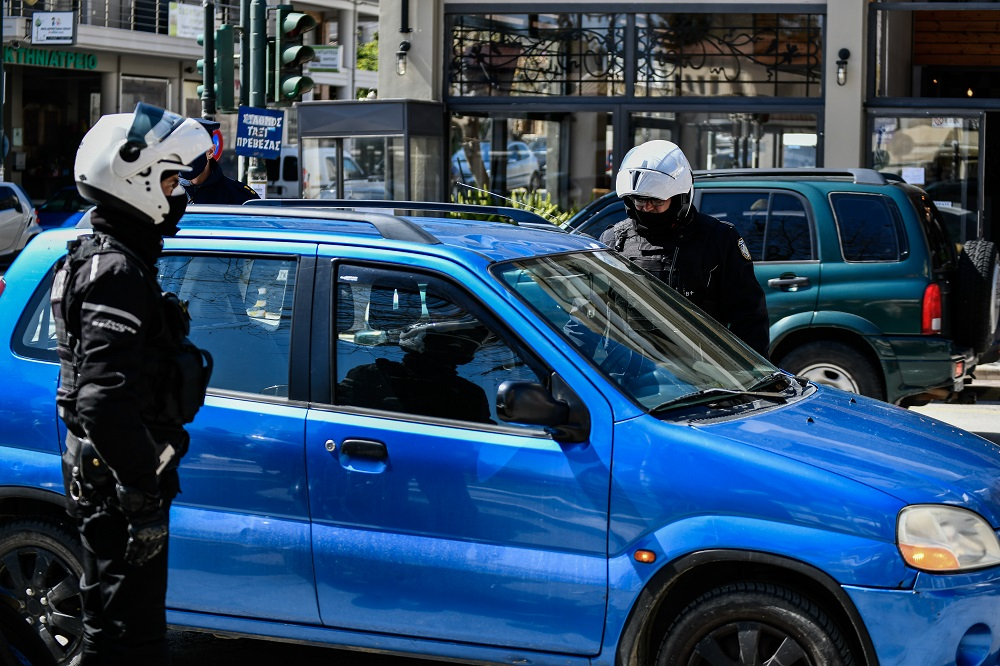 Απαγόρευση κυκλοφορίας: 766 πρόστιμα για άσκοπες μετακινήσεις