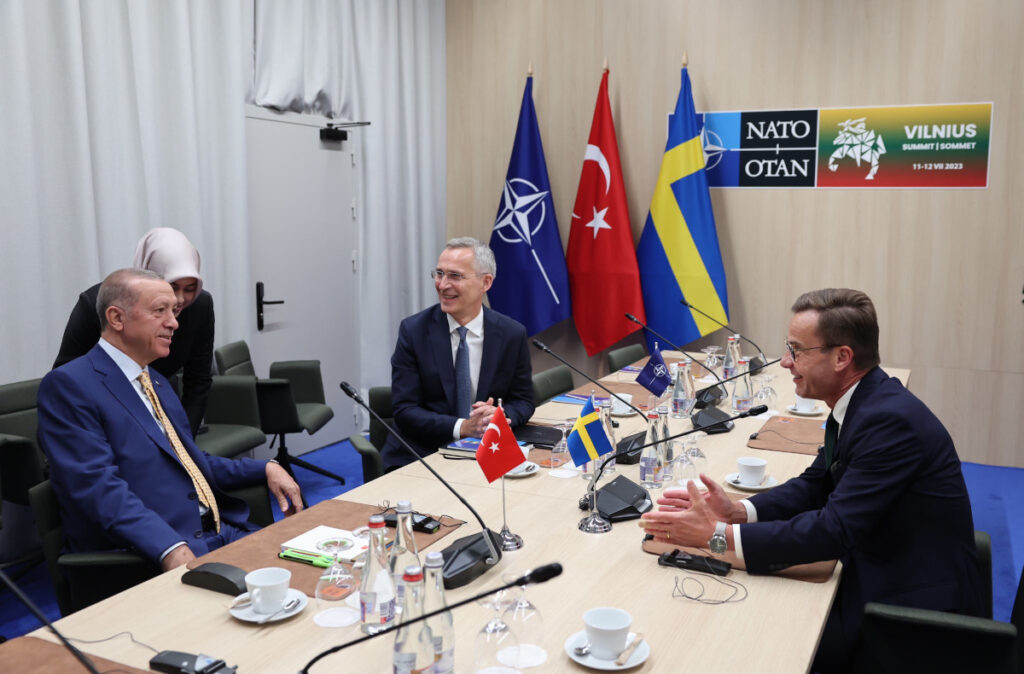 Λιθουανία: Συνάντηση Στόλτενμπεργκ με Ερντογάν – Κρίστερσον για την ένταξη στο ΝΑΤΟ
