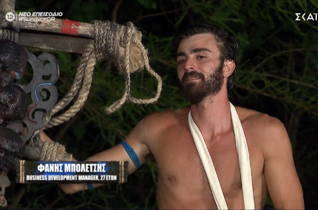 Survivor 2024 26/5: «Ο Φάνης θα είναι στον τελικό ακόμα και με ένα χέρι» – Έφερε την 1η ασυλία στους μπλε με 12-9 κλαίγοντας
