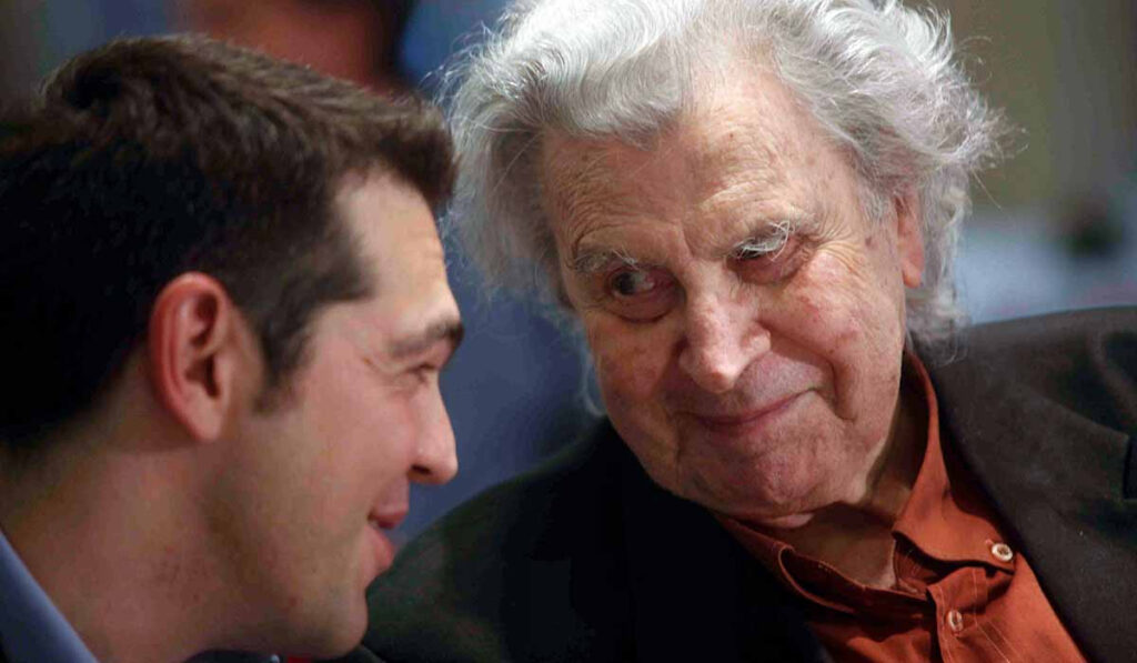ΣΥΡΙΖΑ: Το έργο του Μίκη Θεοδωράκη συνδέεται με τα παλλαϊκά αιτήματα της εποχής