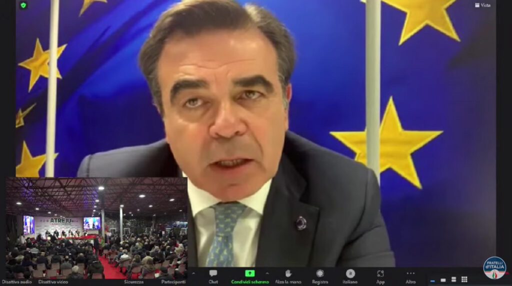 Στο φεστιβάλ της νεολαίας της ιταλικής ακροδεξιάς ο Μαργαρίτης Σχοινάς – Ιδού το βίντεο