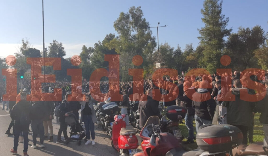 Ρέντης: Μεγάλη συγκέντρωση των αστυνομικών στις εγκαταστάσεις των ΜΑΤ στο Γουδή – Φωτογραφίες, βίντεο