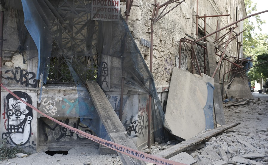 Έλεγχοι από τον Δήμο Αθηναίων μετά τον σεισμό