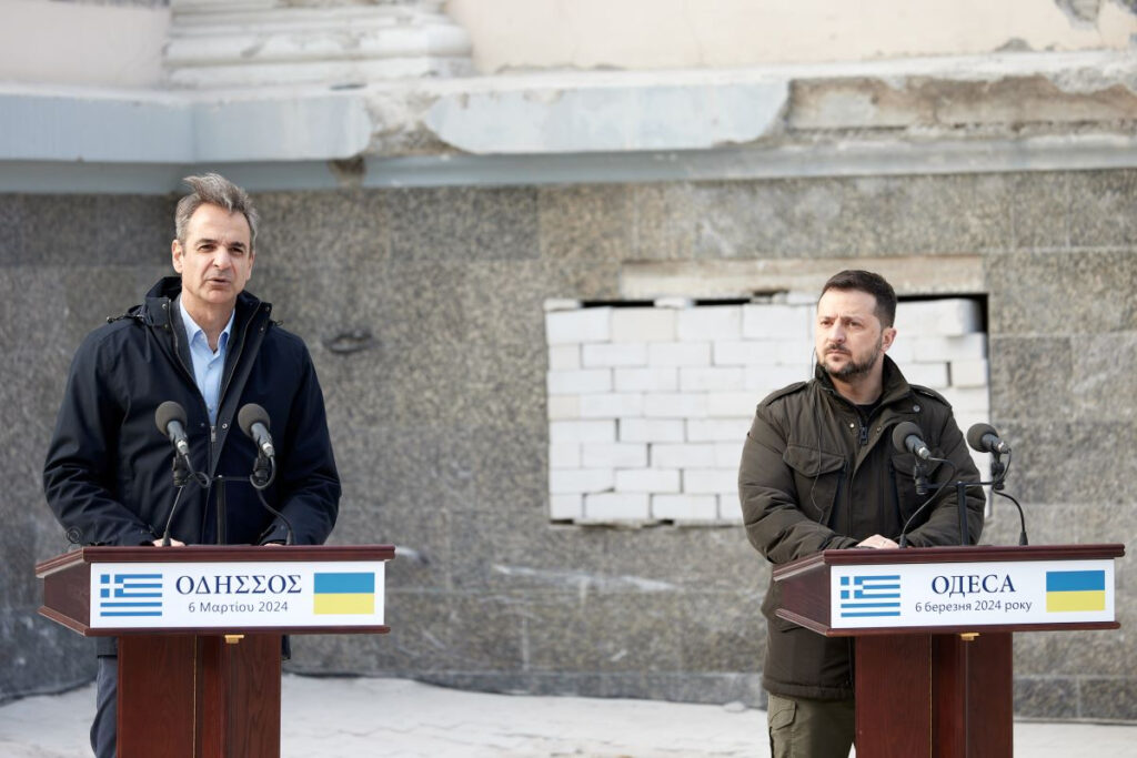 Ουκρανία: Ο Μητσοτάκης περιγράφει την στιγμή των εκρήξεων – «Εδώ γίνεται πραγματικός πόλεμος»