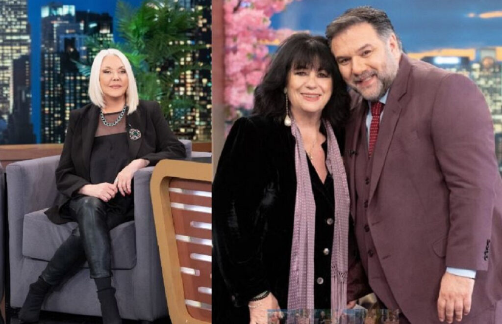 The 2Night Show: Άννα Βαγενά και Ρούλα Κορομηλά στον Γρηγόρη Αρναούτογλου