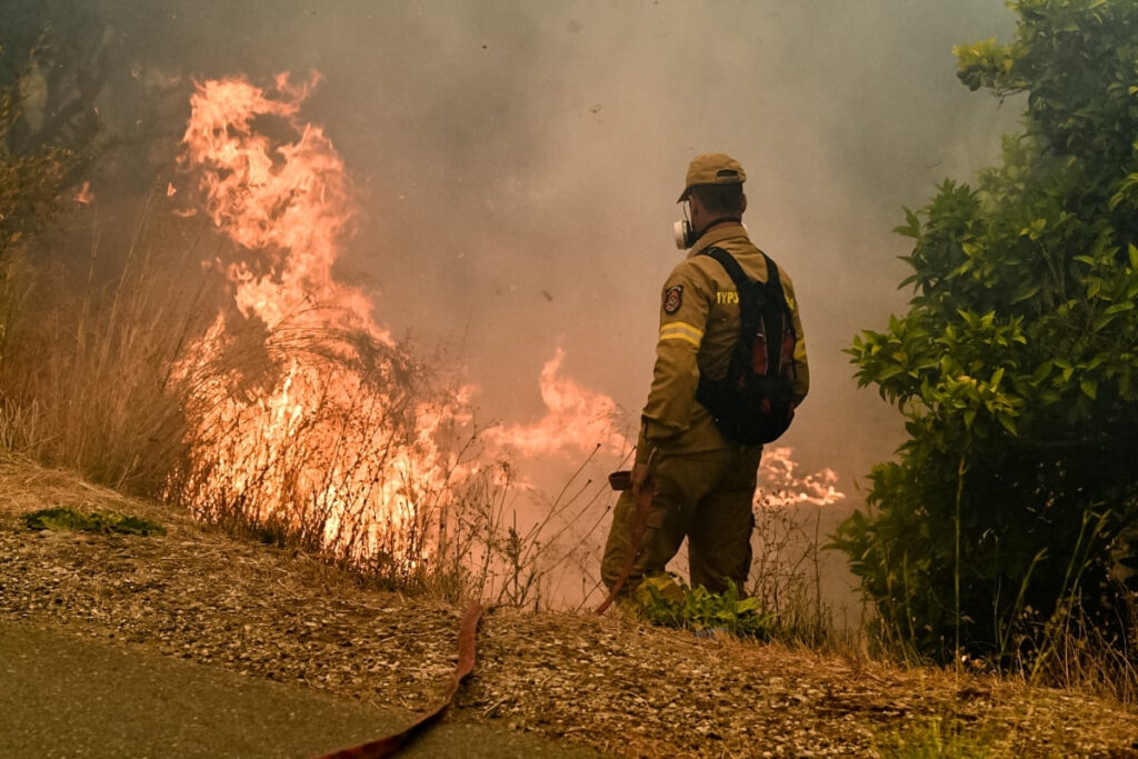 Υπό έλεγχο η φωτιά στη Λέσβο – Άμεση κινητοποίηση της Πυροσβεστικής