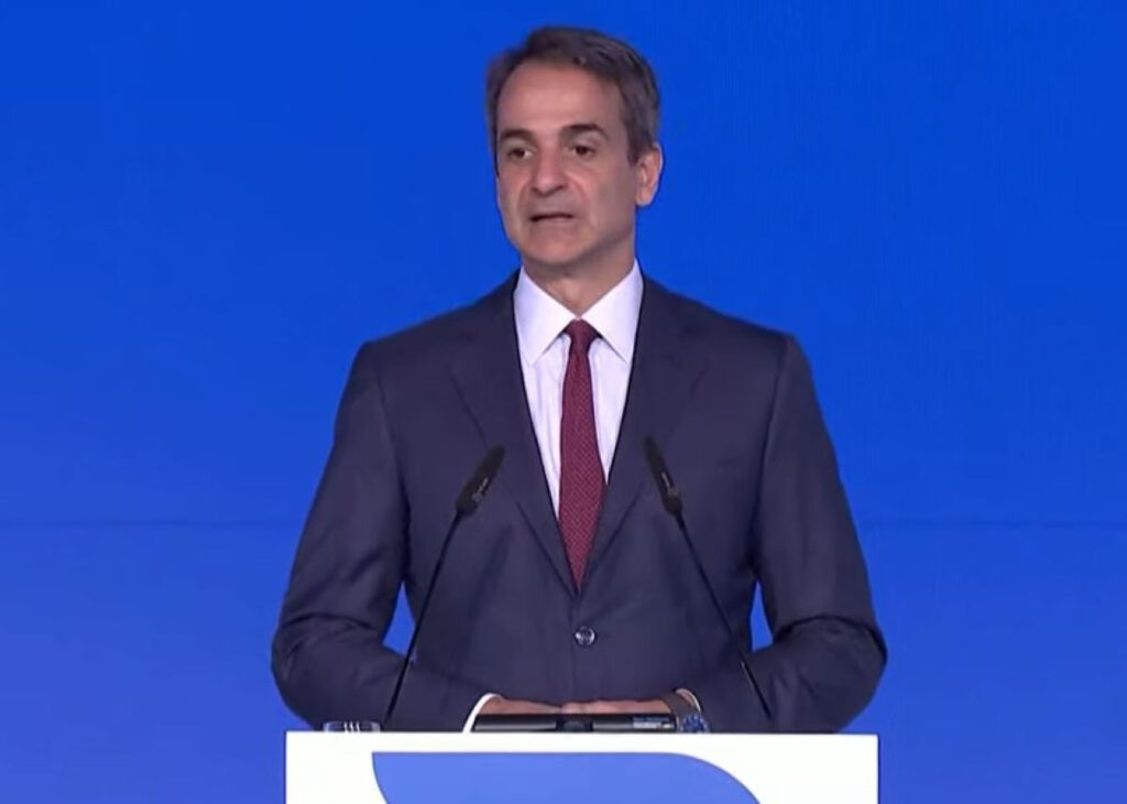 Live η ομιλία του Κυριάκου Μητσοτάκη στην τελετή απονομή βραβείων του ΕΒΕA