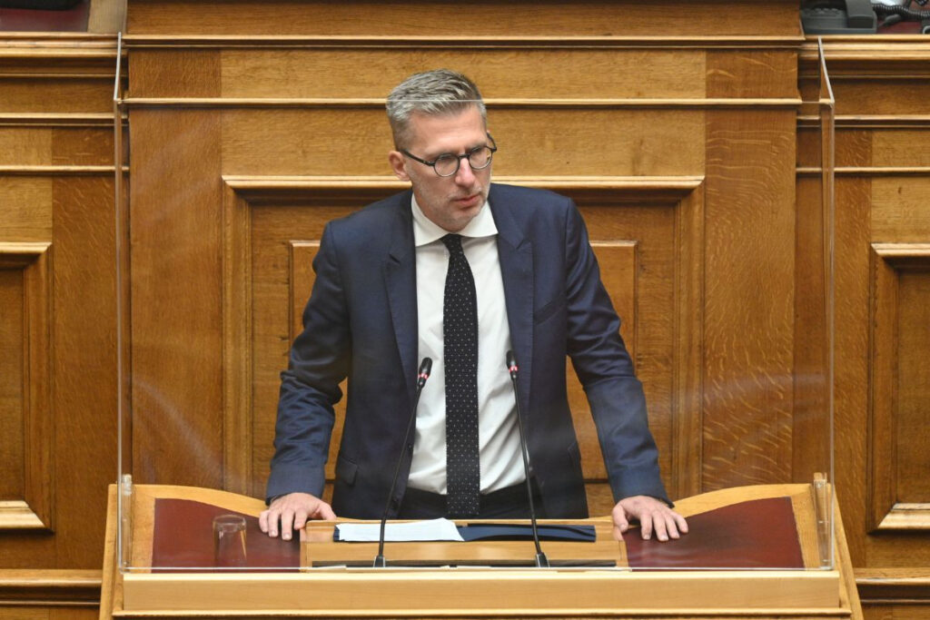 Εκπρόσωπος της ΝΔ ο Άκης Σκέρτσος κατά την προεκλογική περίοδο
