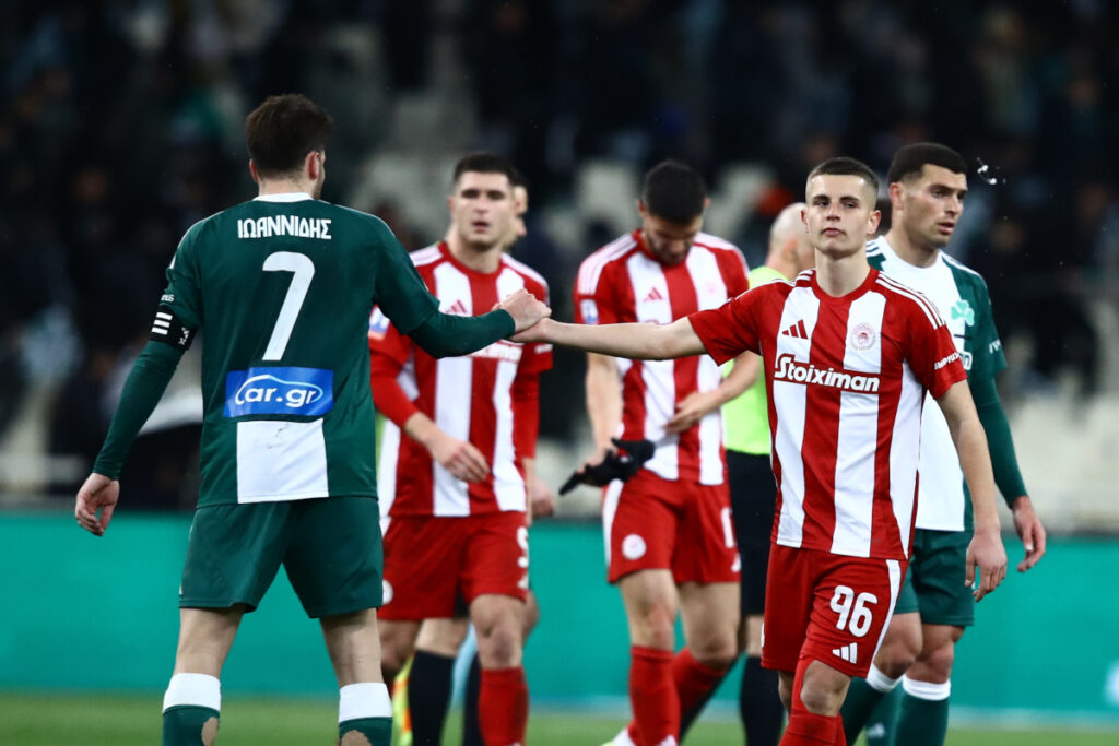 Παναθηναϊκός – Ολυμπιακός 1-1: Ανοικτοί λογαριασμοί για τη ρεβάνς στο Καραϊσκάκη