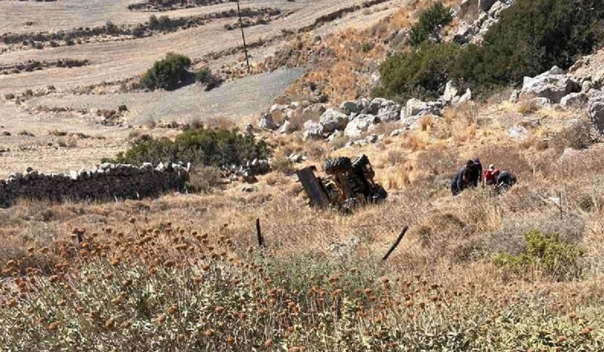 Τραγωδία στην Κρήτη: Νεκρός χειριστής εκσκαφέα που έπεσε σε γκρεμό