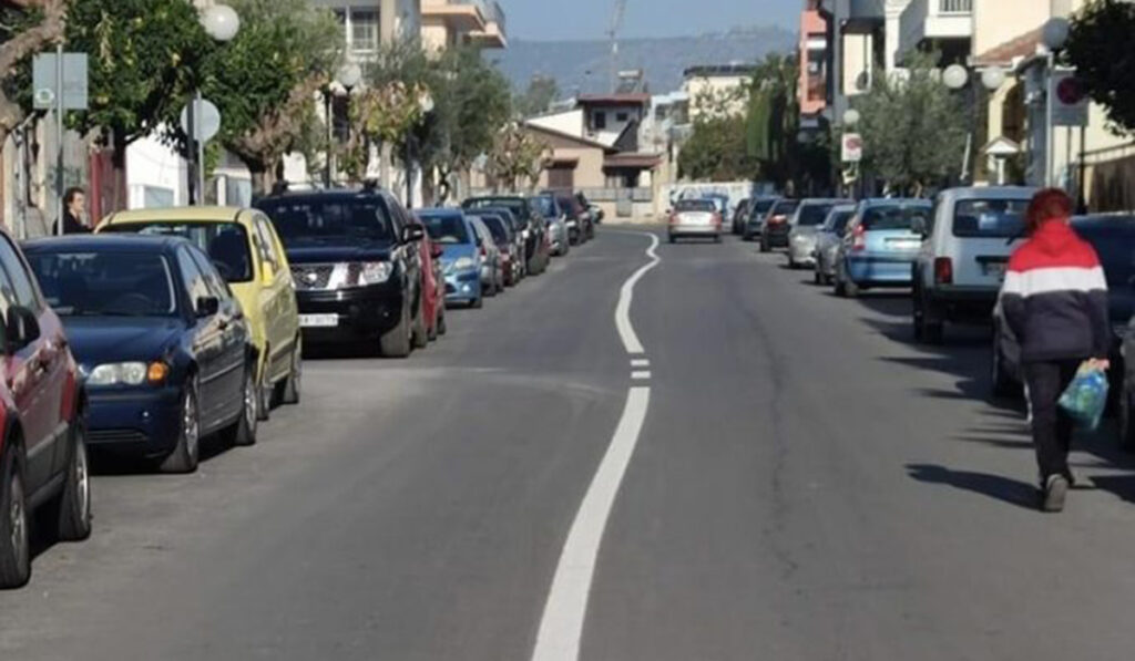 Βόλος: Διαγράμμιση για κλάματα σε δρόμο της Νέας Ιωνίας