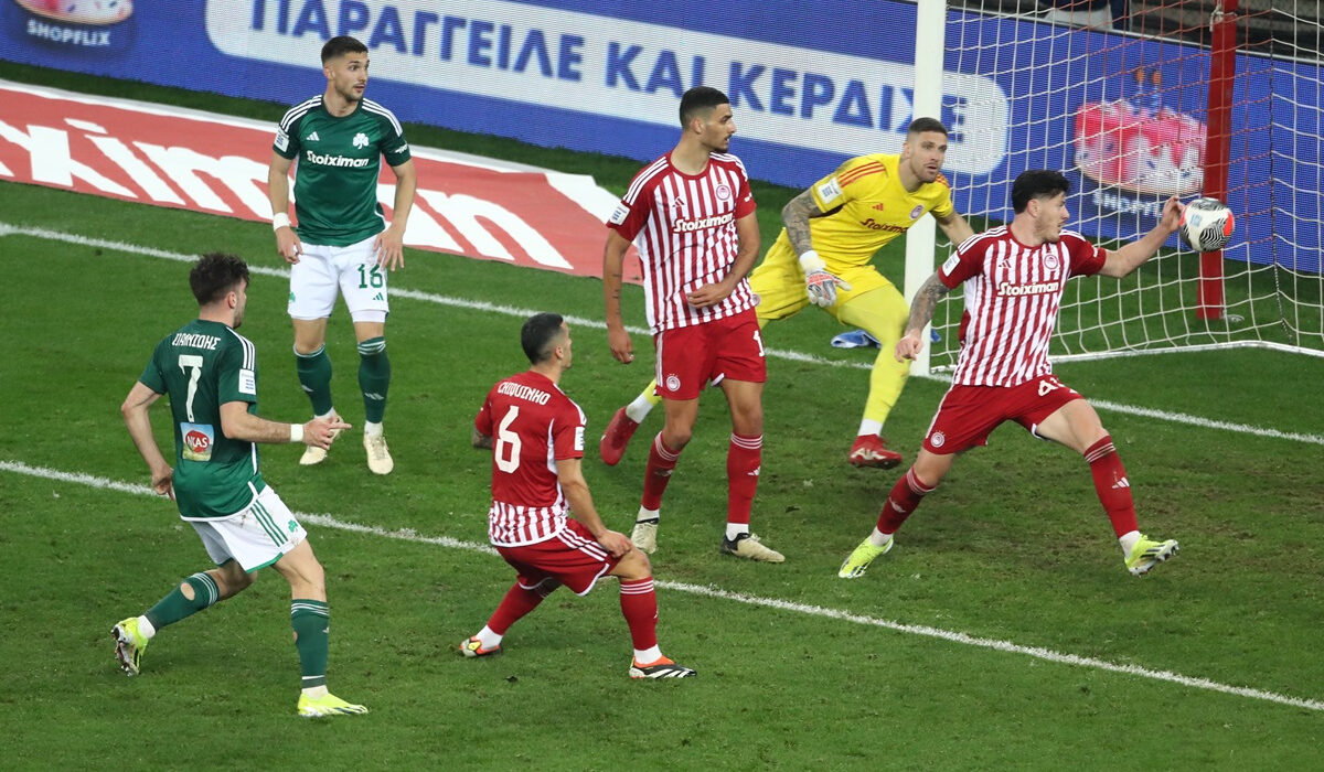 Super League: Ο Παναθηναϊκός «άλωσε» το Φάληρο, 1-3 τον Ολυμπιακό