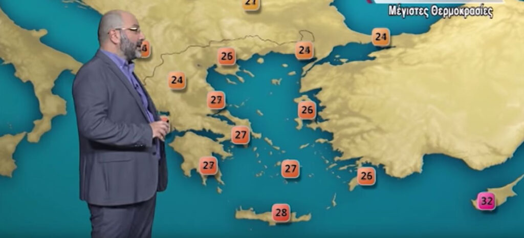 Σάκης Αρναούτογλου: Έρχεται άνοδος της θερμοκρασίας – Δείτε πότε (video)