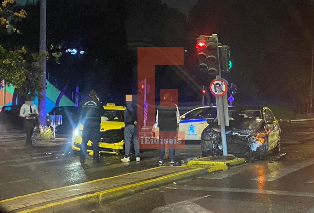 Τροχαίο στη Λεωφόρο Ηρακλείου: Σύγκρουση ταξί με αυτοκίνητο – Μεγάλες καθυστερήσεις