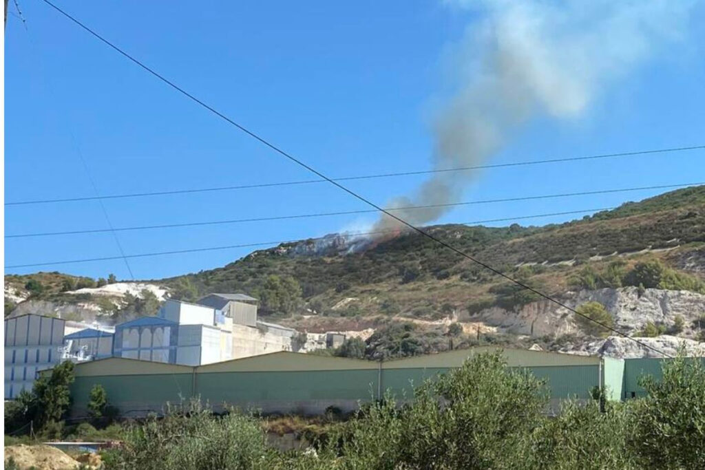 Φωτιά τώρα στην Κεφαλονιά
