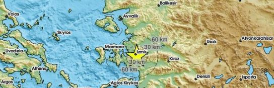 Σεισμός τώρα 4 Ρίχτερ στη Σμύρνη