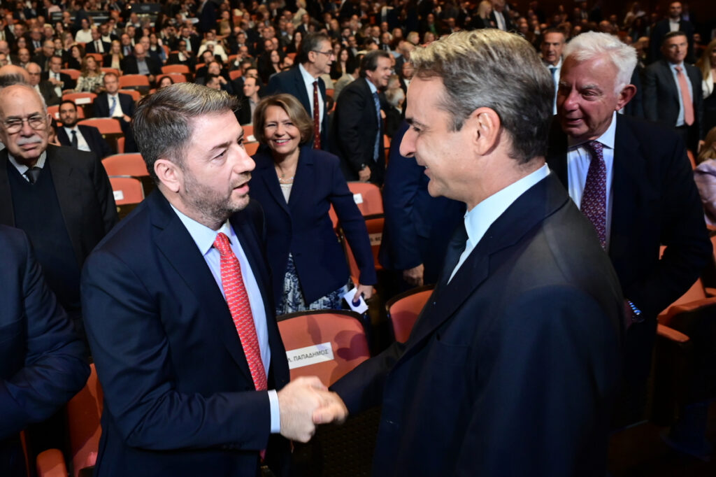 Ο Μητσοτάκης, ο Ανδρουλάκης και ο νέος ΠτΔ