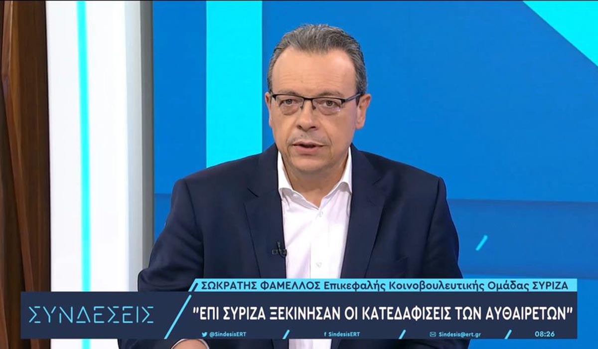 Φάμελλος για πυρκαγιές: Λάθος το ότι η κυβέρνηση προσπαθεί να πετάξει το μπαλάκι στους δήμους