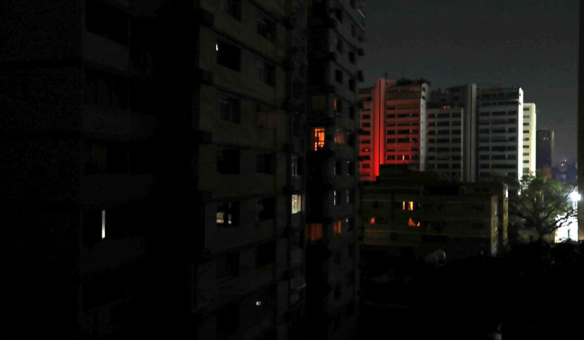 Βυθίστηκε στο σκοτάδι η Βενεζουέλα