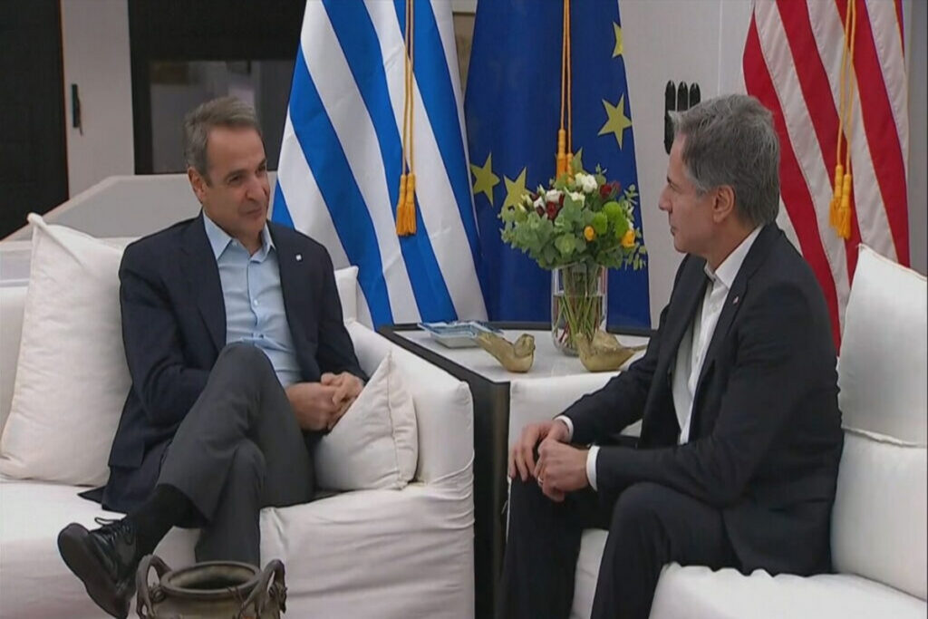 Ο Μπλίνκεν στα Χανιά – Συνάντηση με Μητσοτάκη: Η ατζέντα των συνομιλιών