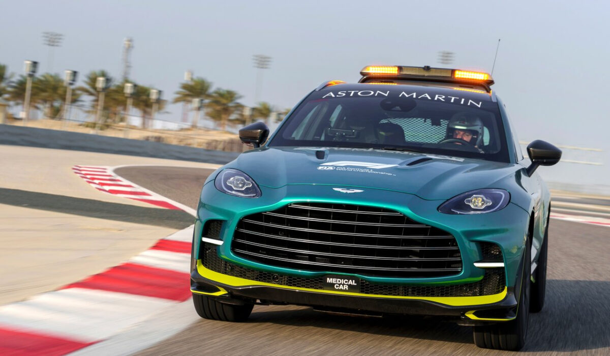 Αston Martin DBX 707: Tο νέο ιατρικό αυτοκίνητο της Formula 1 σπεύδει σε χρόνο μηδέν