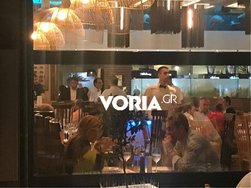 Δείπνο για το ζεύγος Μητσοτάκη