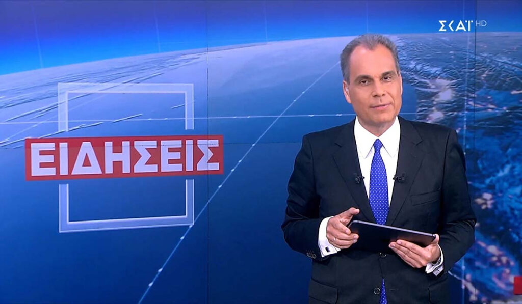 Ο Νίκος Στραβελάκης αποχαιρέτησε στον «αέρα» τους τηλεθεατές του ΣΚΑΪ
