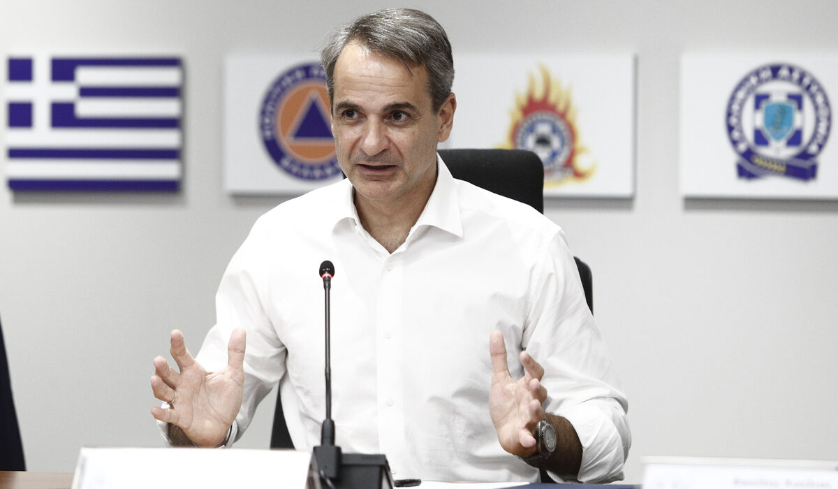 Κακοκαιρία Daniel: Στο υπουργείο Πολιτικής Προστασίας ο Κ. Μητσοτάκης