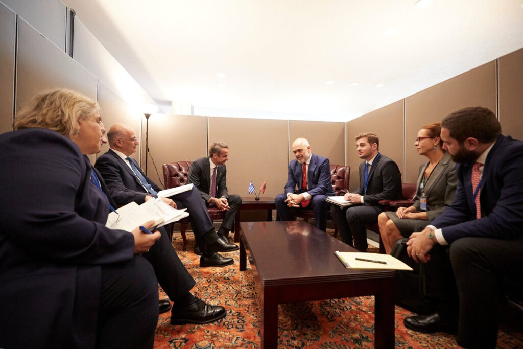Κυριάκος Μητσοτάκης: Τι έγινε στη συνάντηση με τον Έντι Ράμα