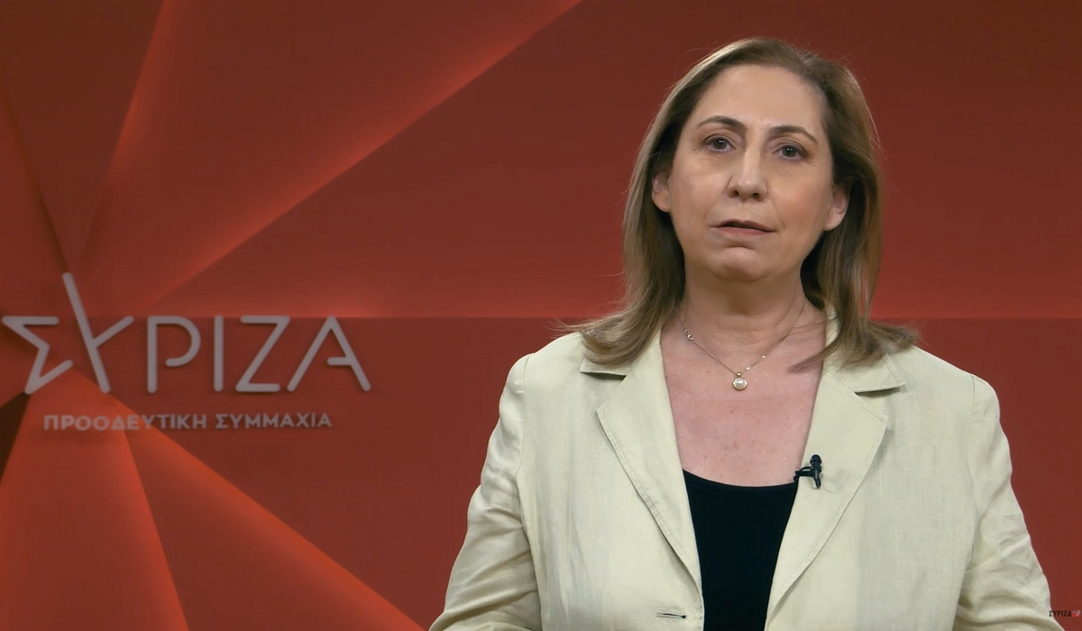 Ξενογιαννακοπούλου: Η κυβέρνηση Μητσοτάκη στερεί τα αναδρομικά από τους συνταξιούχους