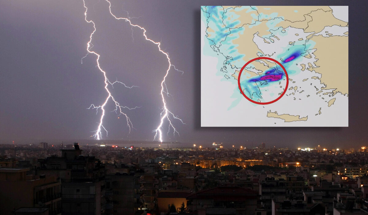 Ισχυρή κακοκαιρία με λαίλαπα καταιγίδων: Πότε θα χτυπήσει την Αττική – Οι προγνώσεις Αρναούτογλου, Μαρουσάκη
