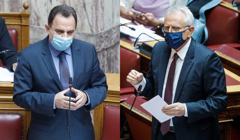 Κόντρα Γεωργαντά – Ραγκούση στη Βουλή για τον έλεγχο των πιστοποιητικών στην εστίαση
