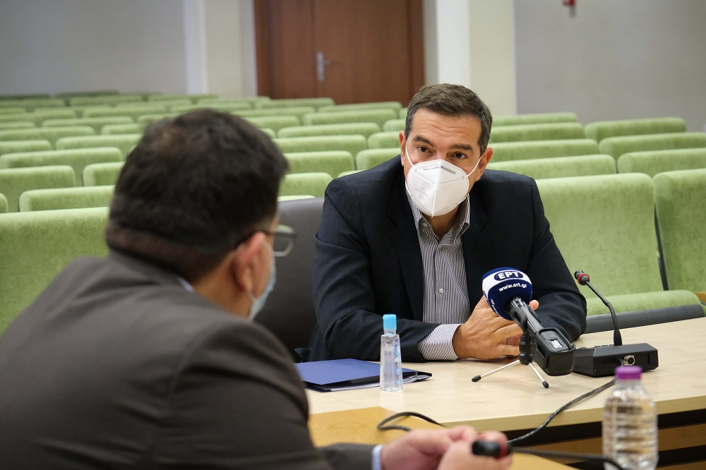 Τσίπρας: Να γίνει η πανδημία ευκαιρία για ανασυγκρότηση του ΕΣΥ