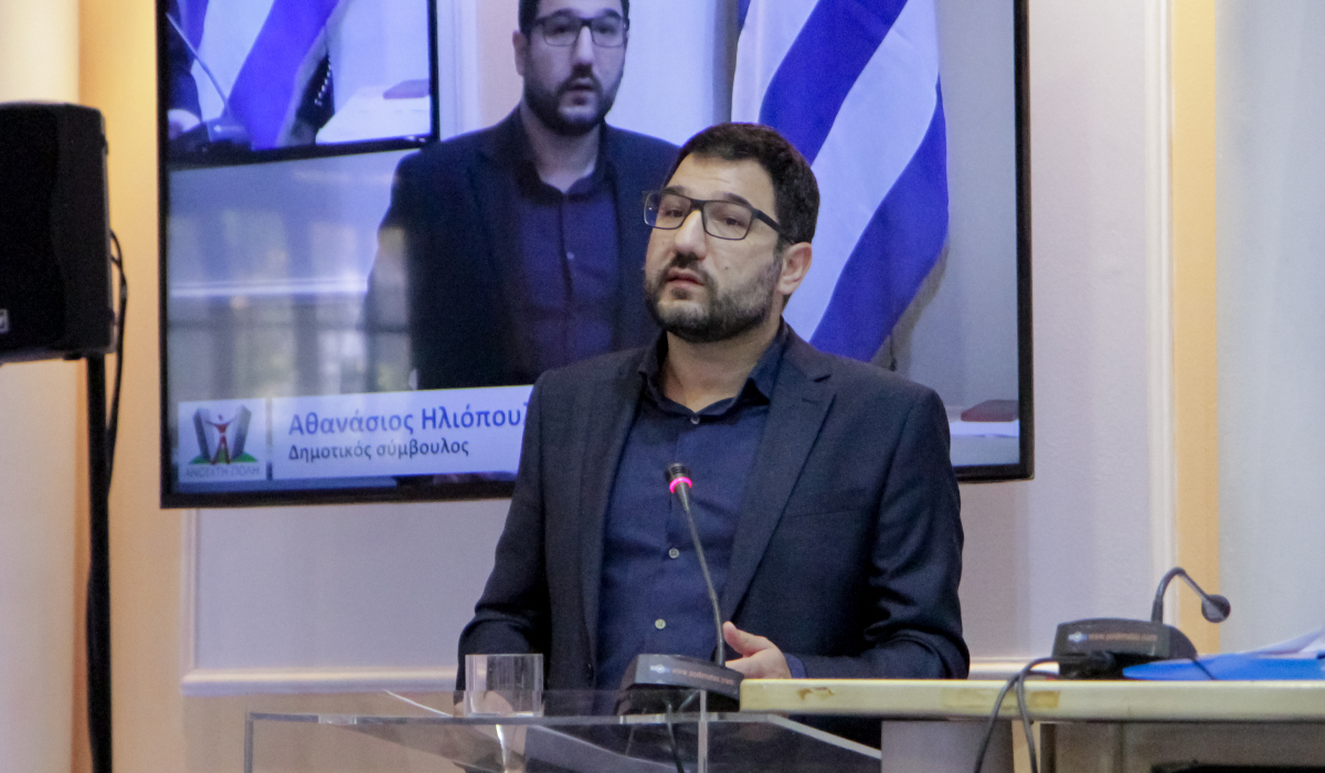 Ηλιόπουλος: Δεν αξίζει στην κοινωνία η παρακμή που ζούμε σήμερα