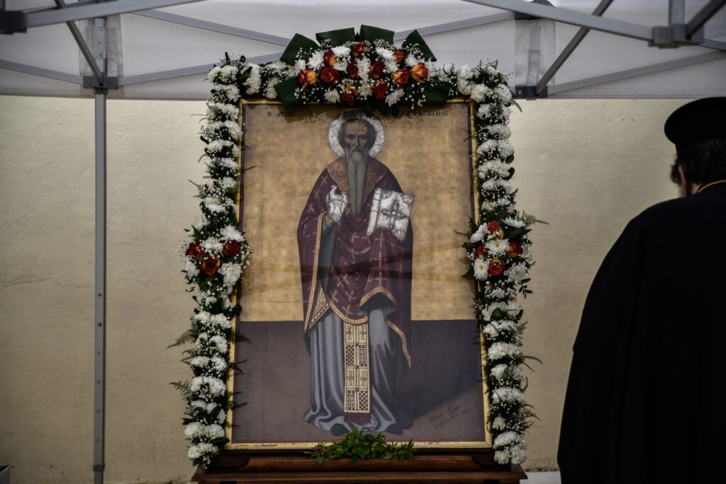 Άγιος Χαράλαμπος: Ο πολιούχος του Πύργου που μαρτύρησε με αποκεφαλισμό
