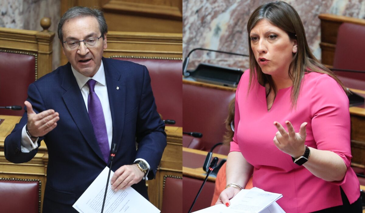 Σφοδρή αντιπαράθεση Κωνσταντοπούλου – Μπούγα στη Βουλή για τις δικογραφίες των Τεμπών