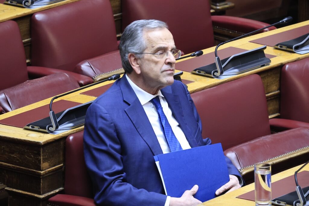 Αντώνης Σαμαράς Βουλή