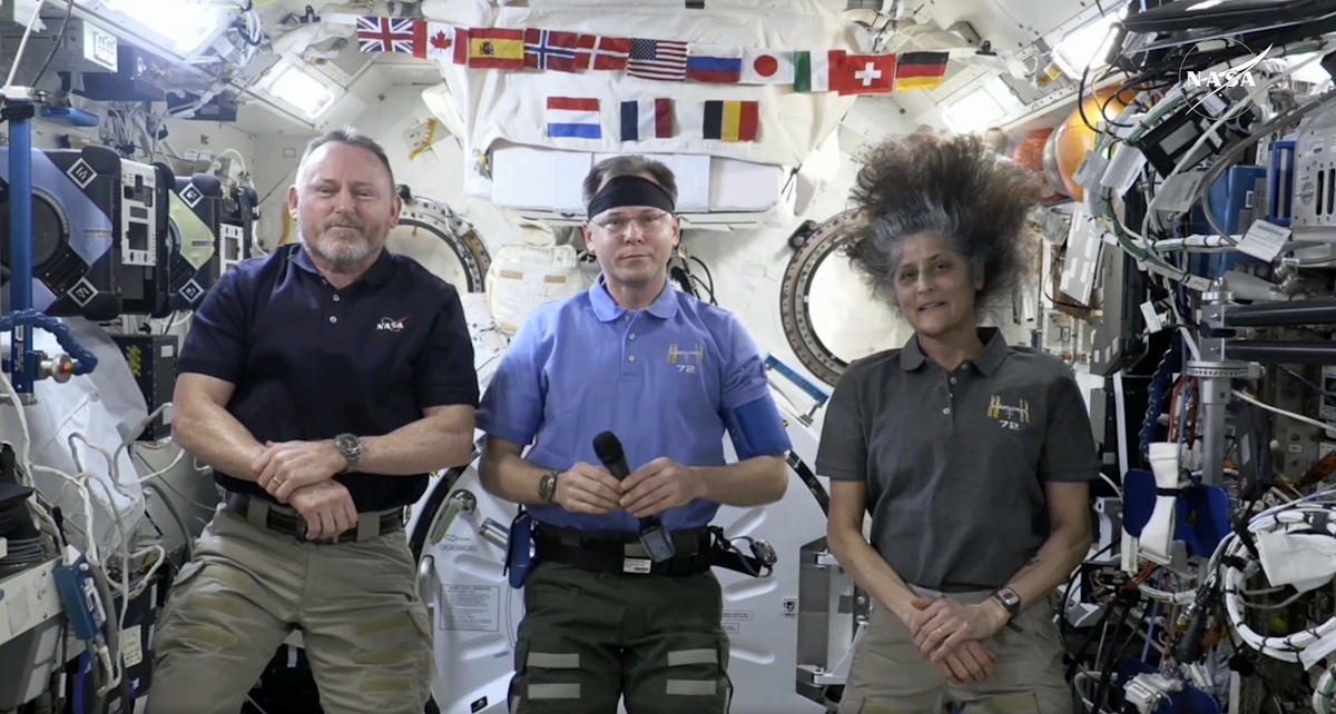 Οι αστροναύτες της NASA, ο Butch Wilmore και η Sunni Williams