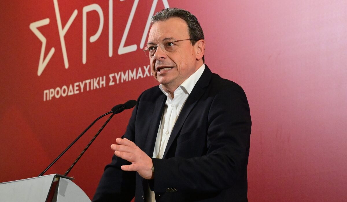 Ο πρόεδρος του ΣΥΡΙΖΑ Σωκράτης Φάμελλος στην Κεντρική Επιτροπή του κόμματος