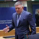 Ο πρωθυπουργός της Σλοβακίας Ρόμπερτ Φίτσο στη Σύνοδο Κορυφής της ΕΕ.