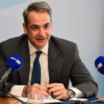 Ο Κυριάκος Μητσοτάκης στο υπουργείο Εσωτερικών