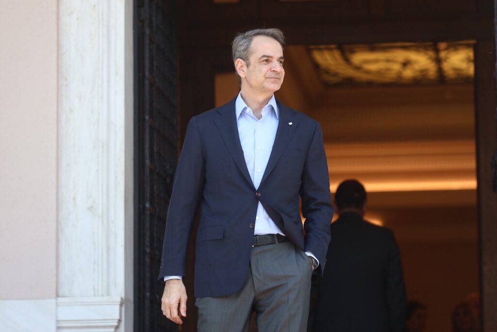Κυριάκος Μητσοτάκης Μέγαρο Μαξίμου