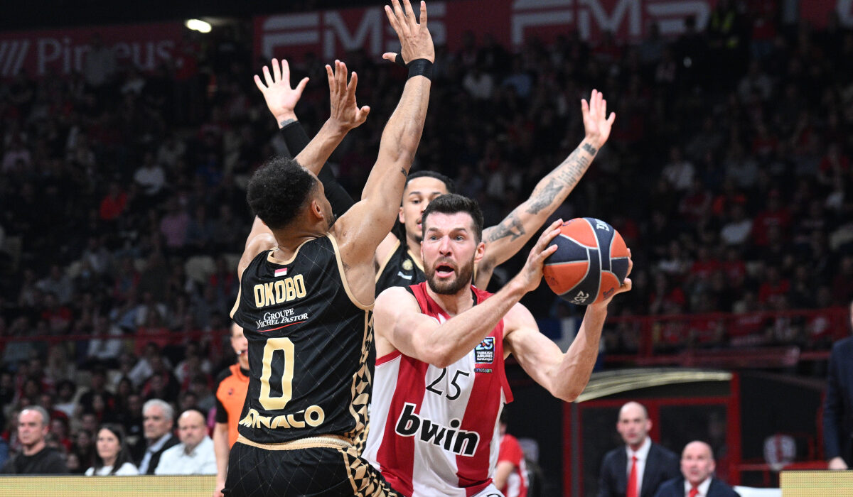 Ολυμπιακός – Μονακό 77-80: Τρίτωσε το κακό, σε κίνδυνο η πρωτιά στη regular season