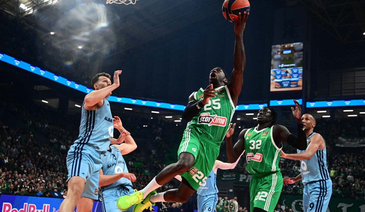 Παναθηναϊκός – Άλμπα 91-81: Ξεπέρασε το… τείχος του Βερολίνου και την ατυχία του