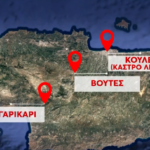 Κρήτη, ο χάρτης με τα χωριά που έχουν εμφανιστεί μεγάλα ρήγματα.