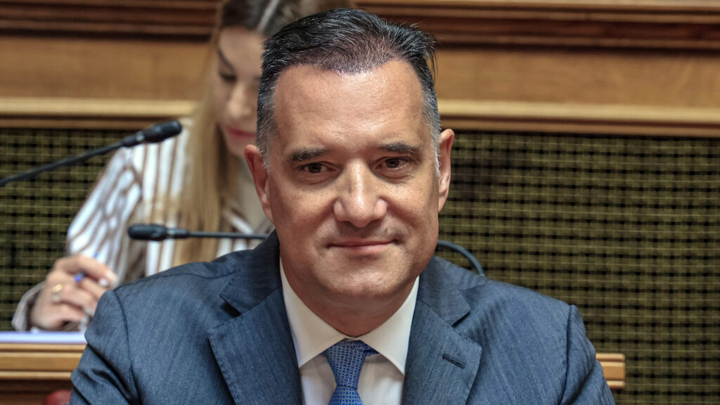 Άδωνις Γεωργιάδης μαλλιά