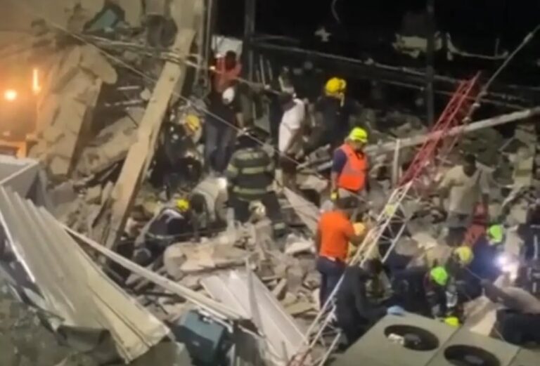 Σωστικά συνεργεία σε κλαμπ στη Δομινικανή Δημοκρατία μετά την κατάρρευση οροφής