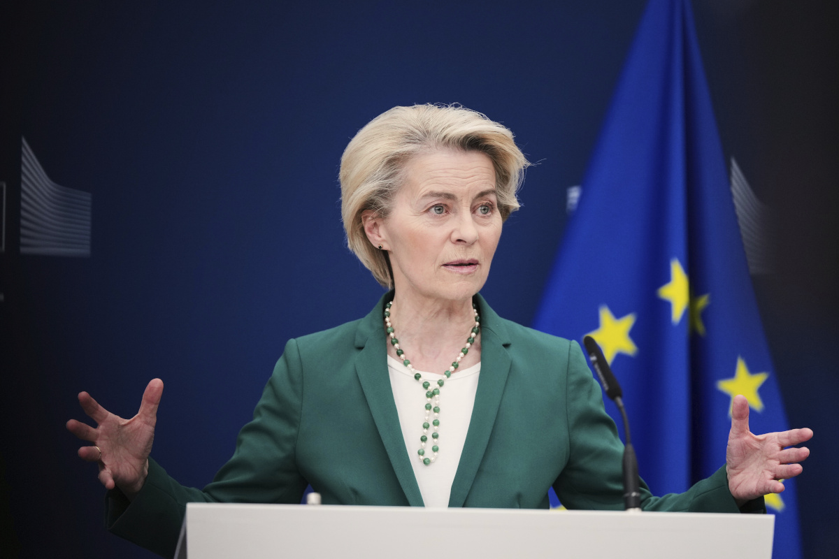 Η πρόεδρος της Ευρωπαϊκής Επιτροπής, Ούρσουλα φον ντερ Λάιεν