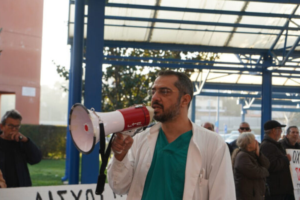 Ο νέος πρόεδρος της ΕΙΝΑΠ, Γιώργος Σιδέρης