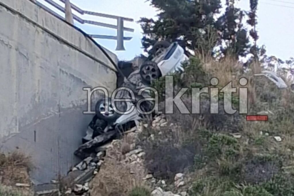 Θρήνος στην Κρήτη: Νεκρός 19χρονος σε τροχαίο – Το ΙΧ του έπεσε από γέφυρα
